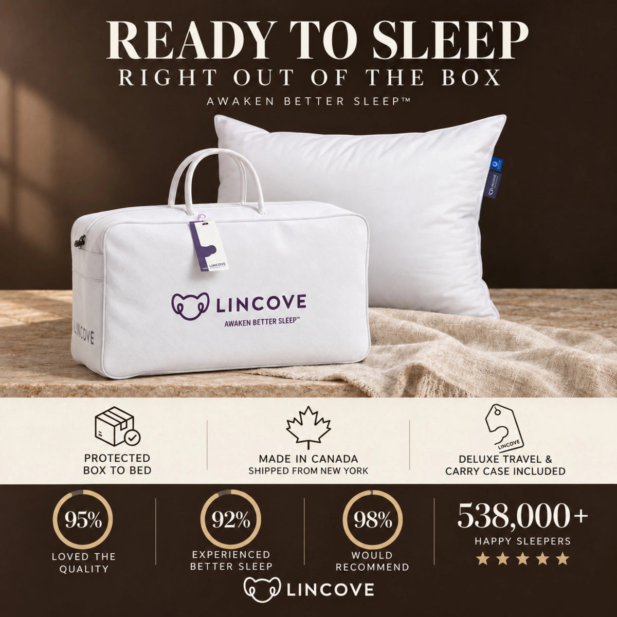 Original Luxe™ Down Pillow