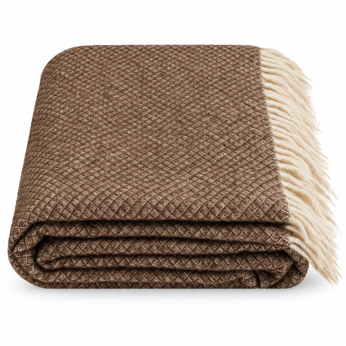 Selenge Mongolian Wool Throw