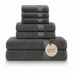 GRAPHITE,SET OF 7 TOWELS