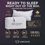 The Lincove Eiderdown Pillow