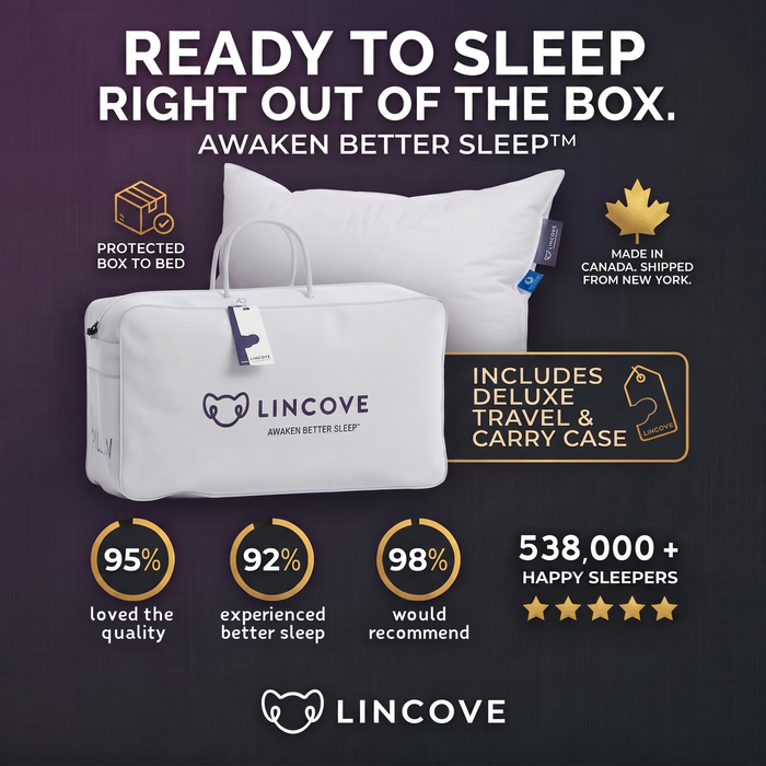 The Lincove Eiderdown Pillow