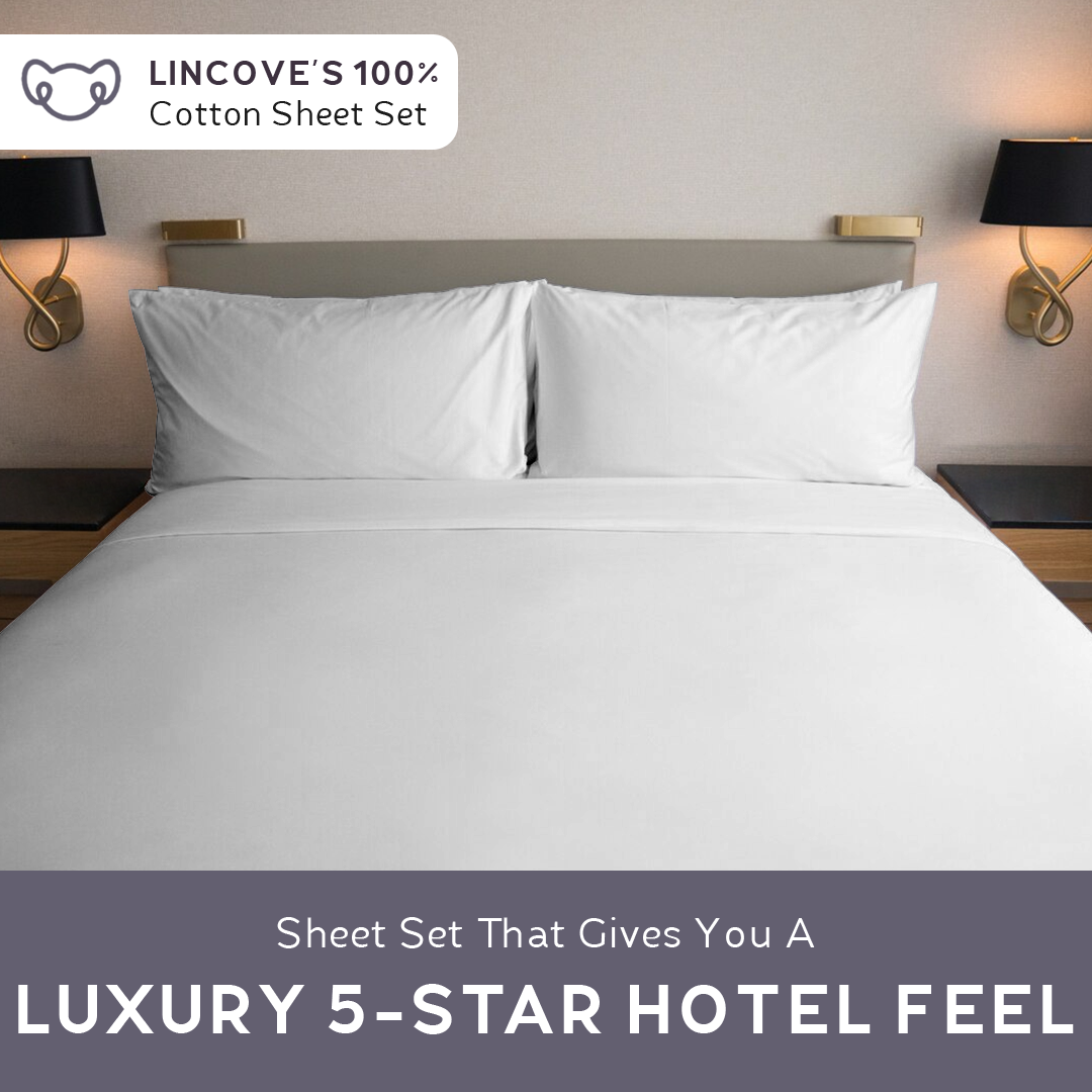 Hotel Bed Sheets - Luxury Hotel White Bedding Set