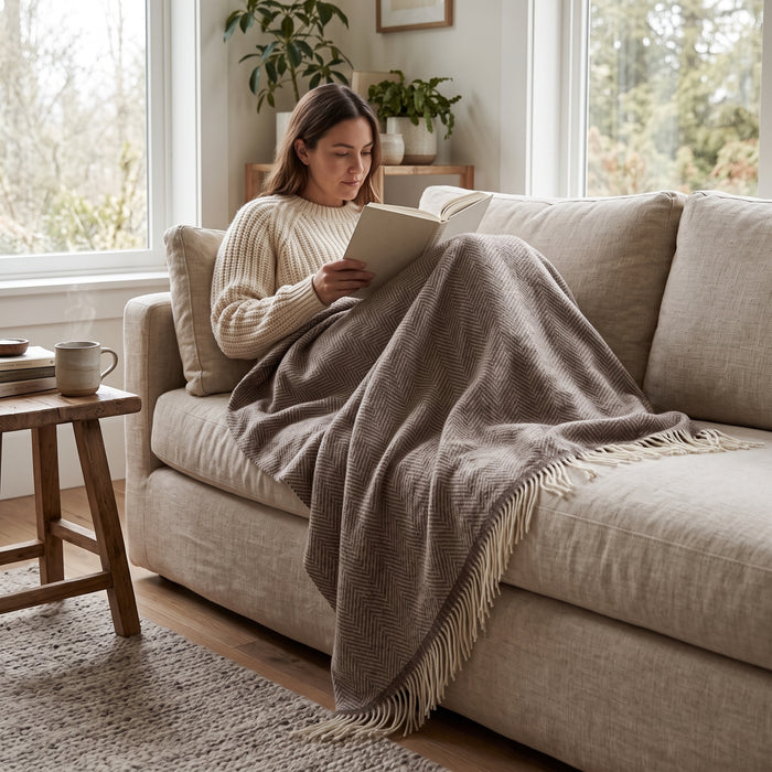 Denver Wool Throw Blanket
