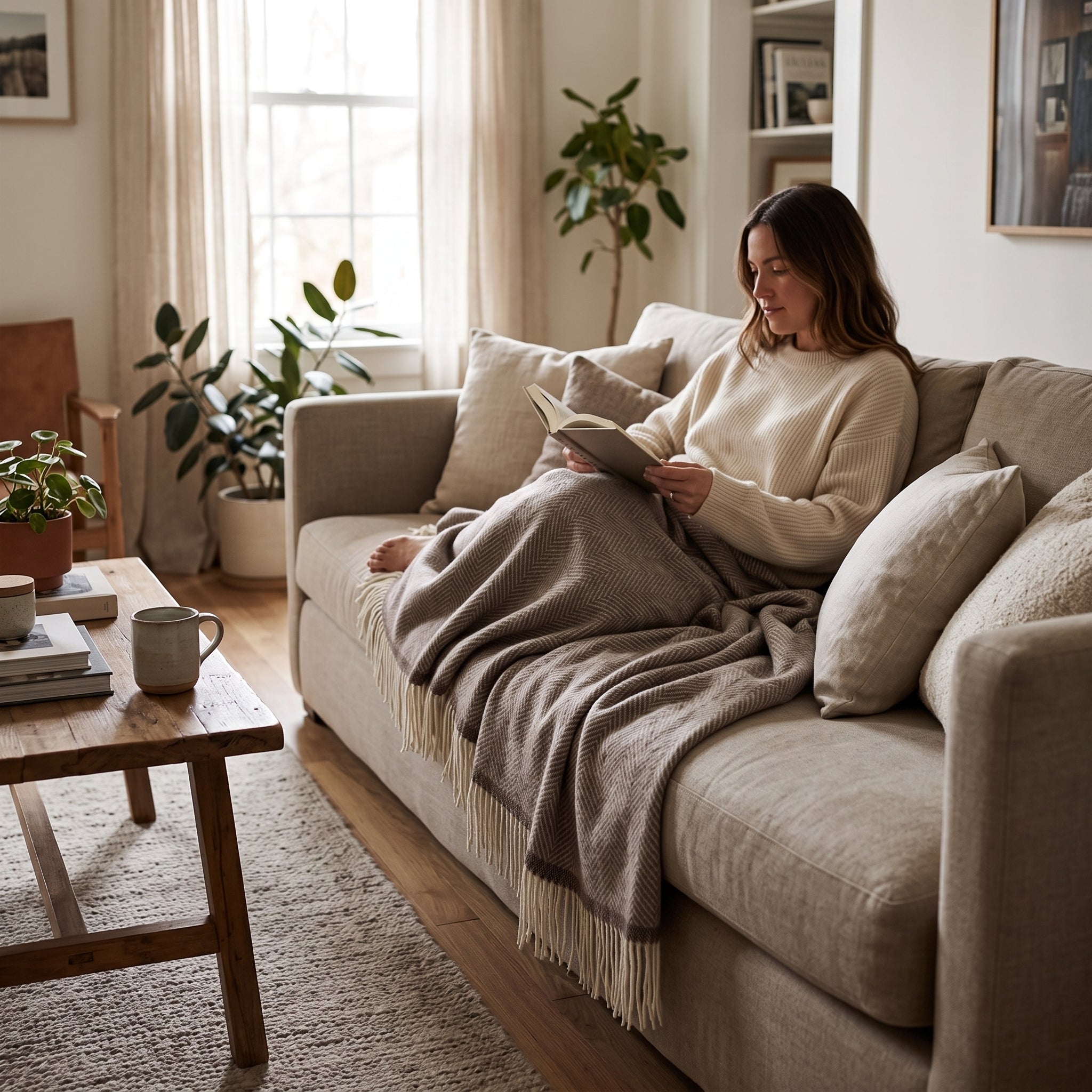 Denver Wool Throw Blanket
