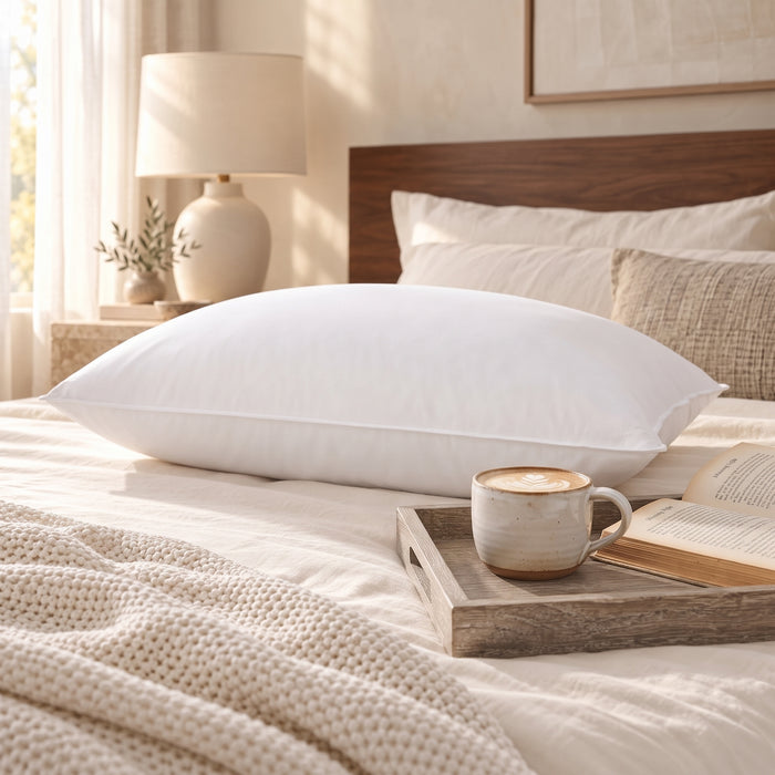 Cambric White Down Pillow