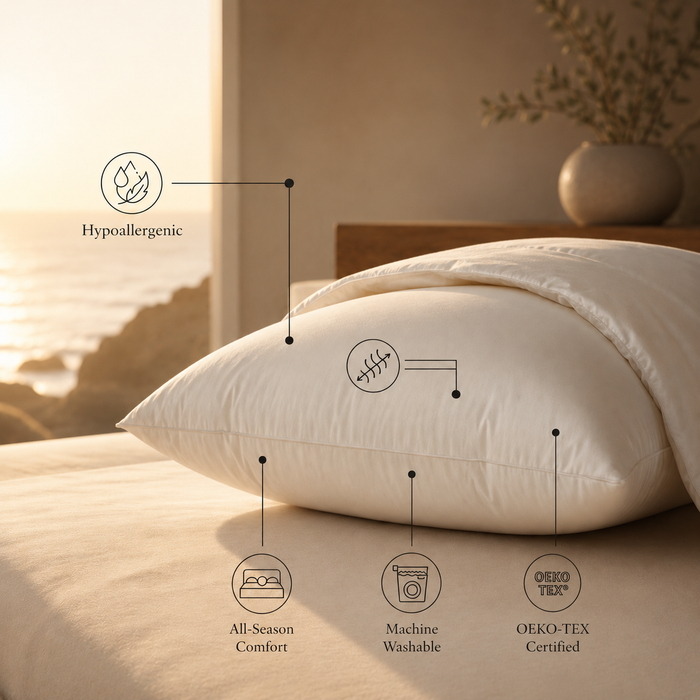 The Lincove Eiderdown Pillow