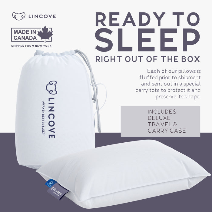 Travel Pillow - Set - Made In Canada