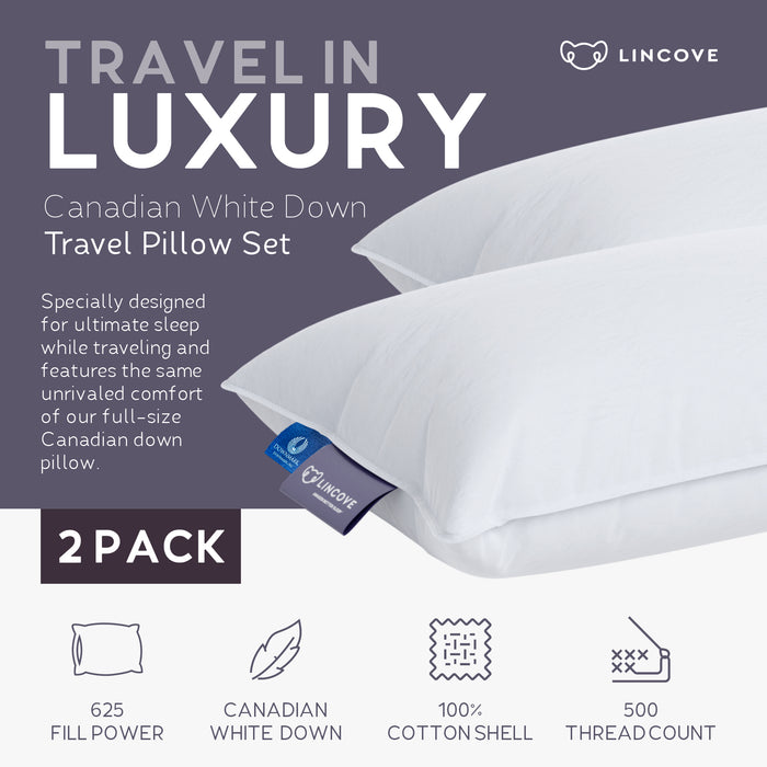 Travel Pillow - Set - Made In Canada