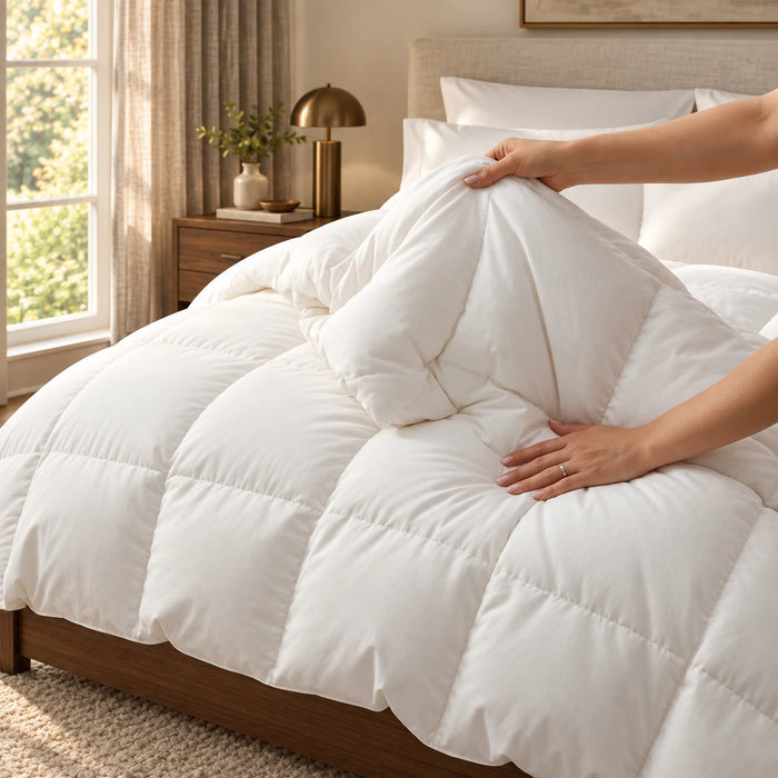 Cambric White Down Comforter