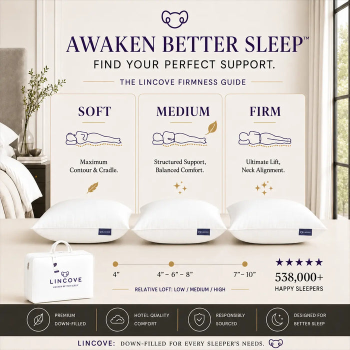 Original European Down Pillow - Set of 2