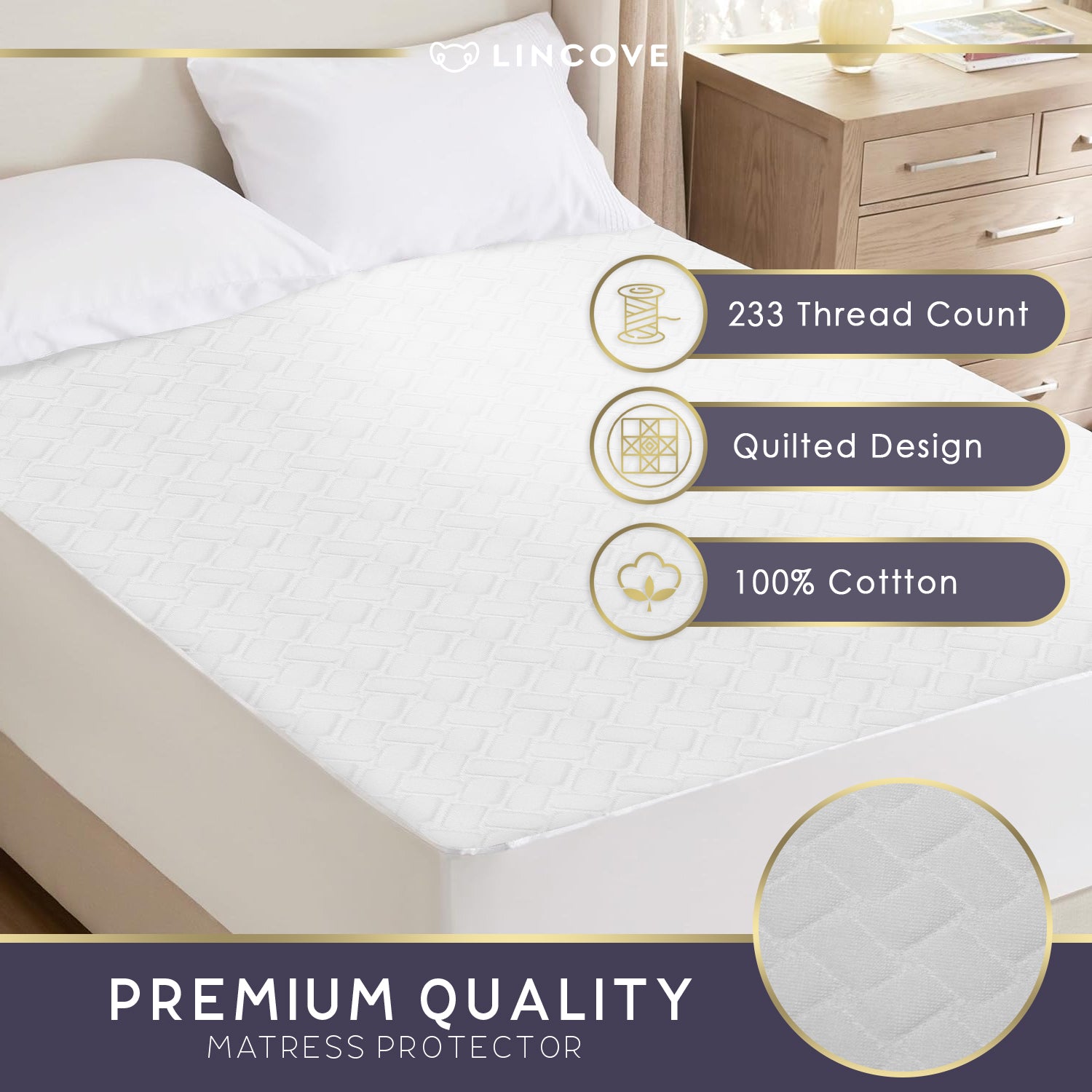 Quilted Mattress Protector