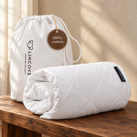 100% Cotton Quilted Mattress Pad
