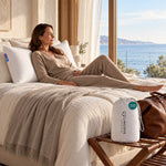 Down And Feather Travel Pillow - Made In Canada