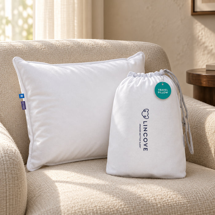 Canadian Down Travel Pillow - Made in Canada