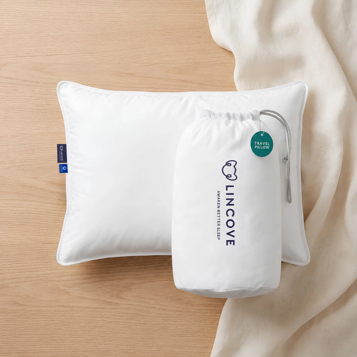 Canadian Down Travel Pillow - Made in Canada