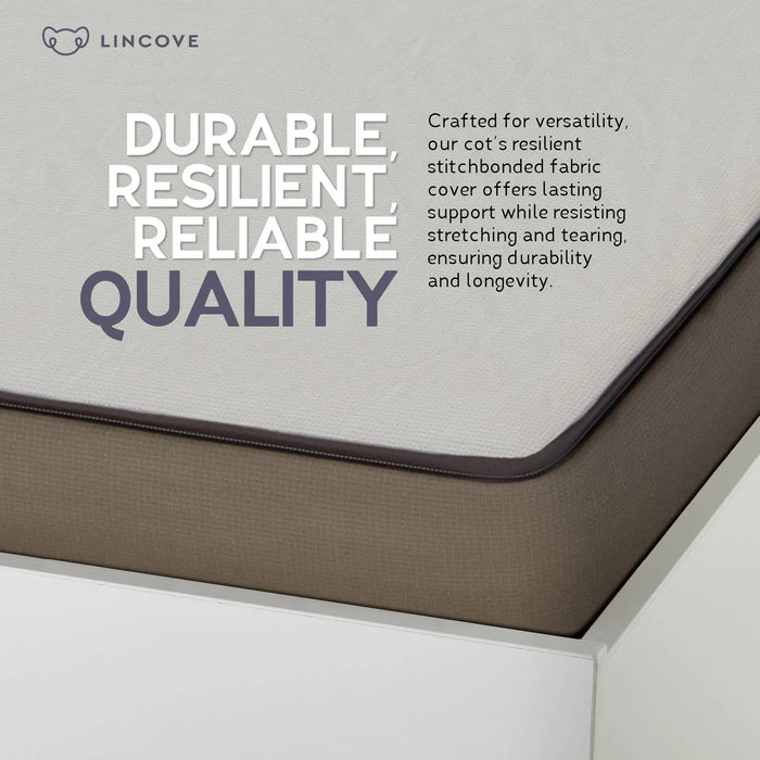 Cot Memory Foam Mattress - Made In USA