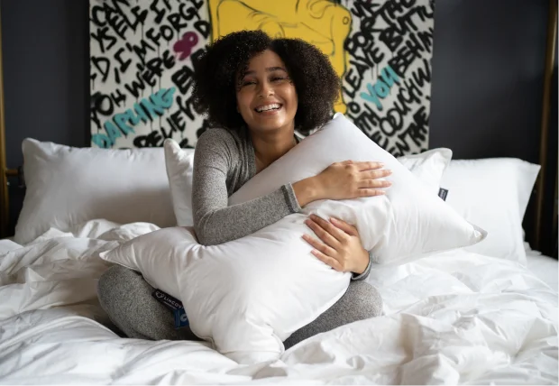 “It’s wonderful : This comforter is lightweight yet wonderfully warm & cozy. I have 2 litmus tests: do I love it and is would I do it again… and the answer is a resounding YES to both.”