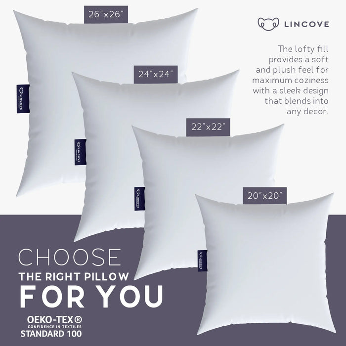 12" X 12", 12" X 16", 12" X 20", 12" X 24", 14" X 14", 14" X 22", 14" X 26", 16" X 16", 17" X 17", 18" X 18", 20" X 20", 22" X 22", 26" X 26"