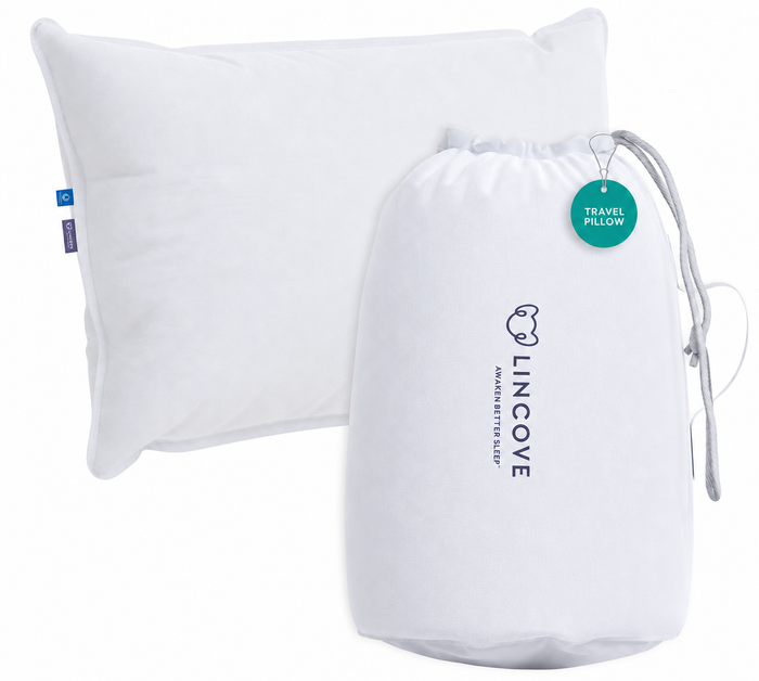 Canadian Down Travel Pillow - Made in Canada
