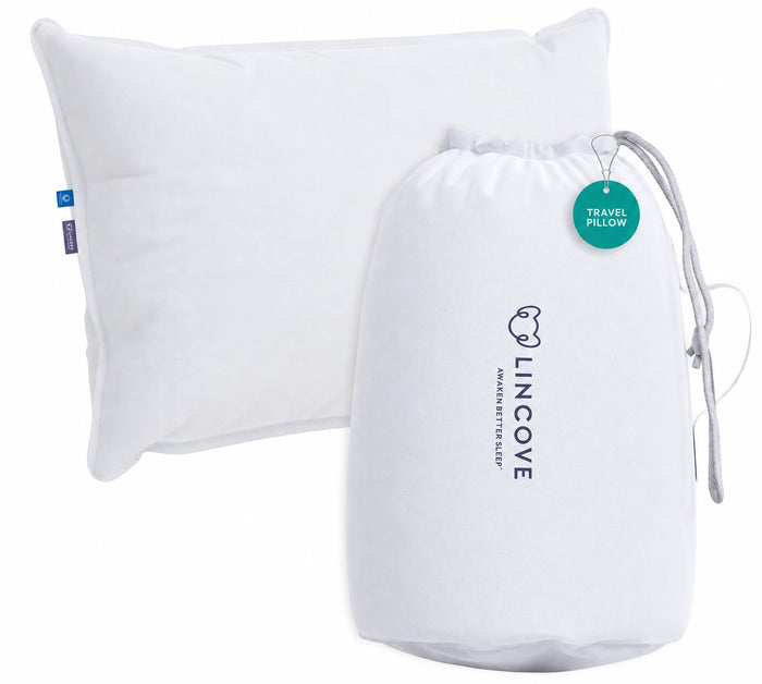 Canadian Down Travel Pillow - Made in Canada