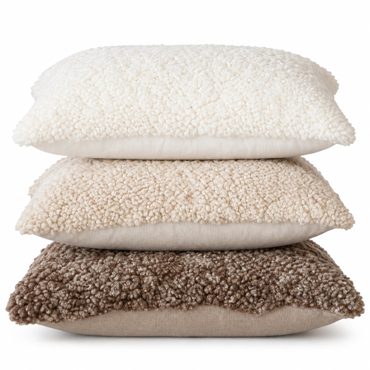 Crossbreed Curly Sheepskin Pillow