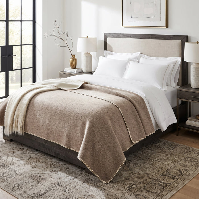 Eco Wool Bed Blanket