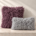 Tibetan Curly Sheepskin Pillow