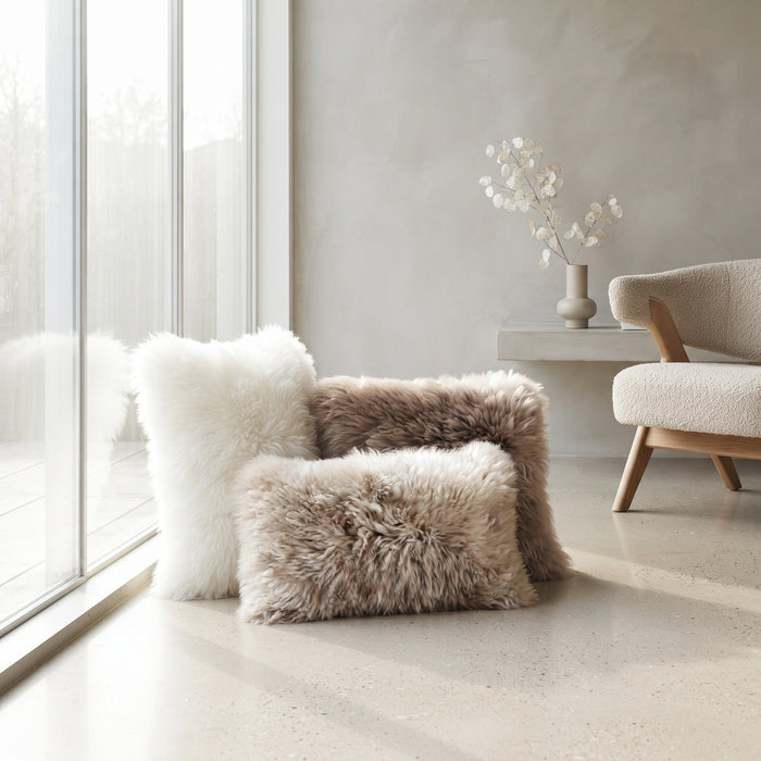 New Zealand Sheepskin Pillow