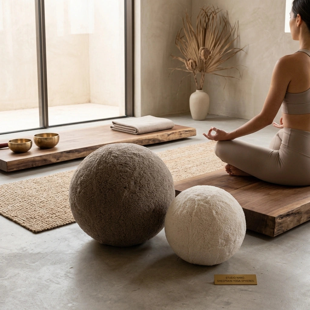 Sheepskin Yoga Ball
