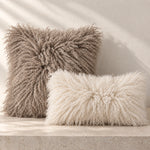 Tibetan Curly Sheepskin Pillow