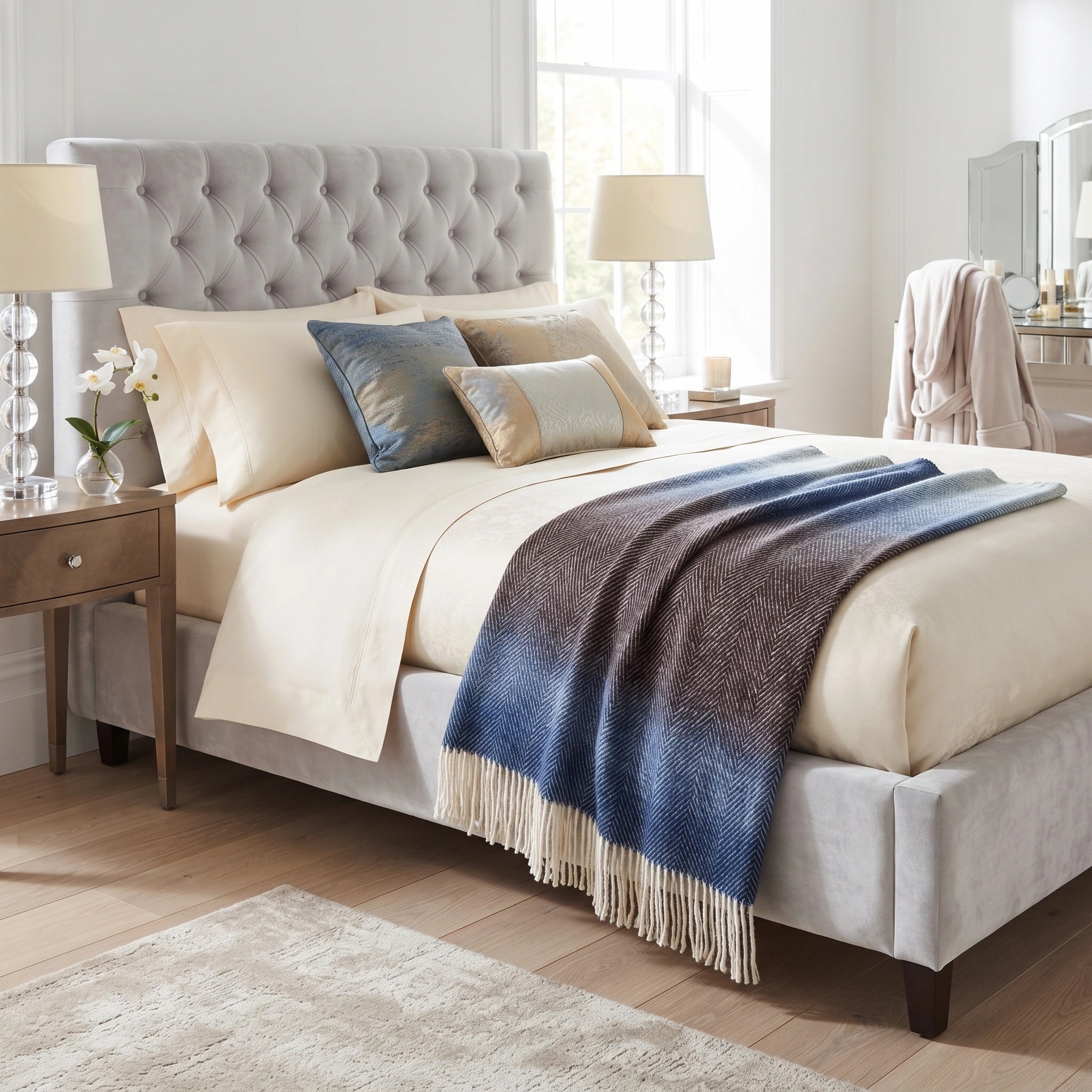 Manoria Wool Throw Blanket