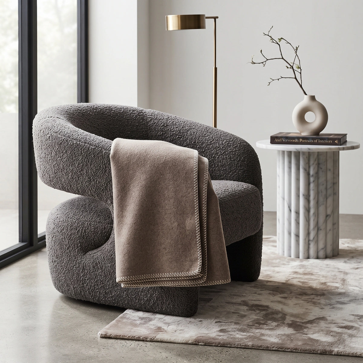 Luma Cashmere Merino Blanket