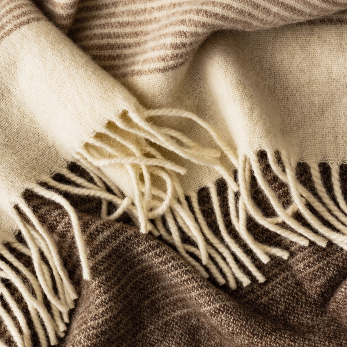 Selenge Mongolian Wool Throw