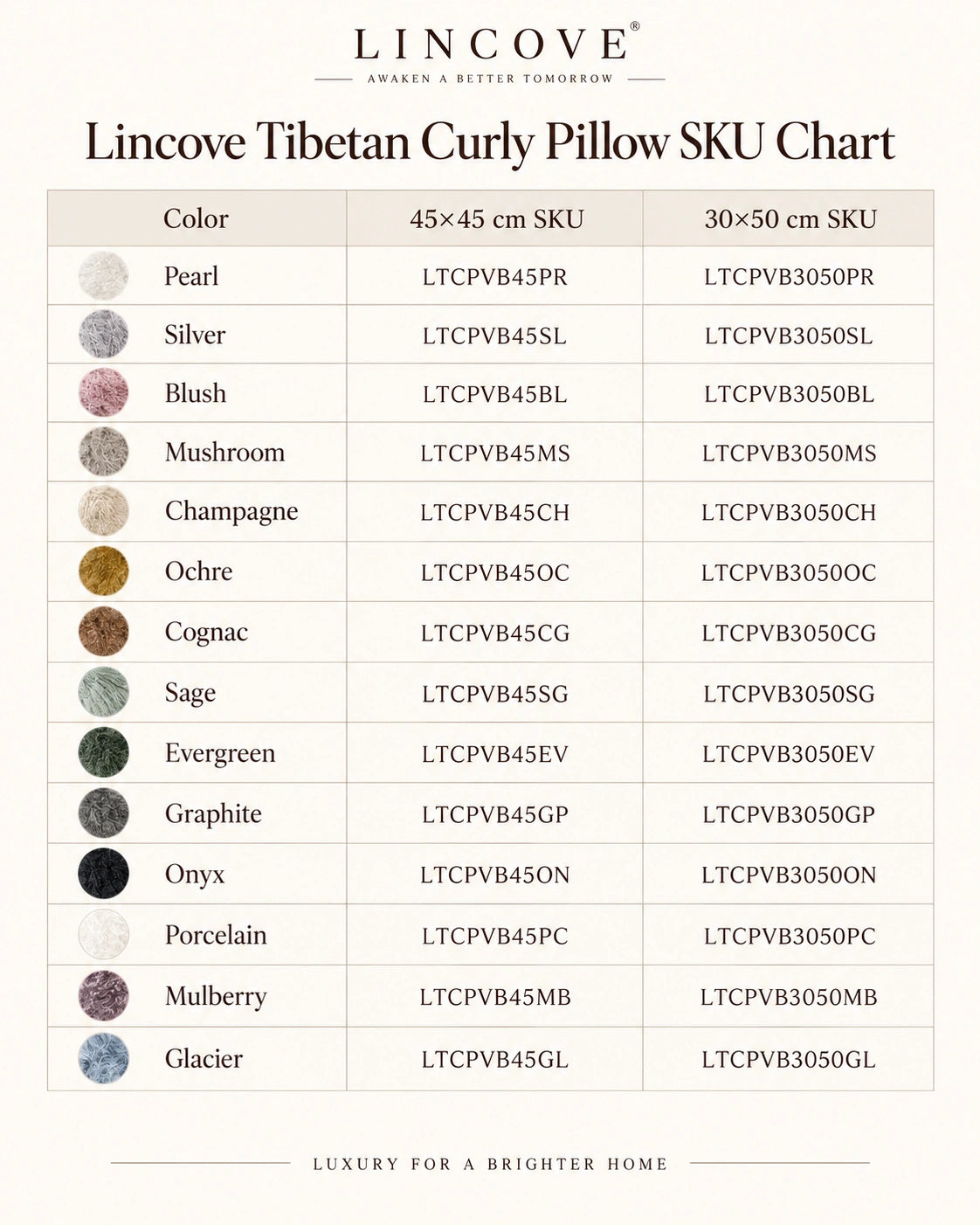 Tibetan Curly Sheepskin Pillow