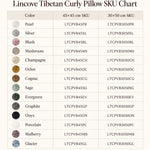 Tibetan Curly Sheepskin Pillow