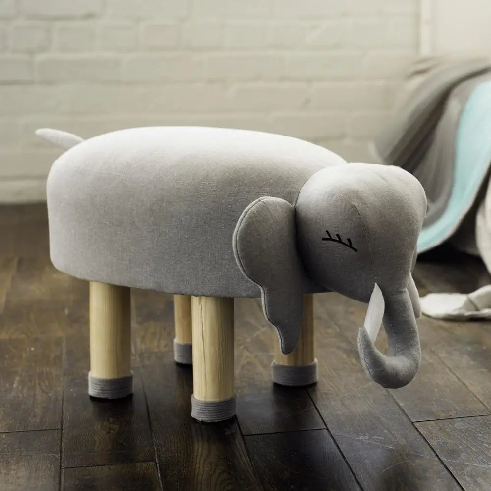 Eddie Elephant Stool - Lincove