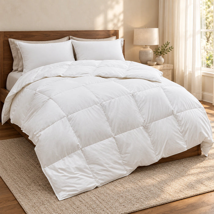 Sateen Goose Down Comforter