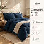 100% Cotton Duvet Cover Set - Classic Hotel Collection