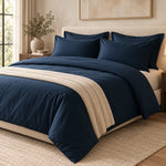 100% Cotton Duvet Cover Set - Classic Hotel Collection