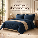 100% Cotton Duvet Cover Set - Classic Hotel Collection
