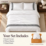 Cordoba 100% Cotton Duvet Cover Set