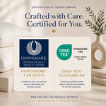 Canadian Down Toddler Pillow - Made in Canada