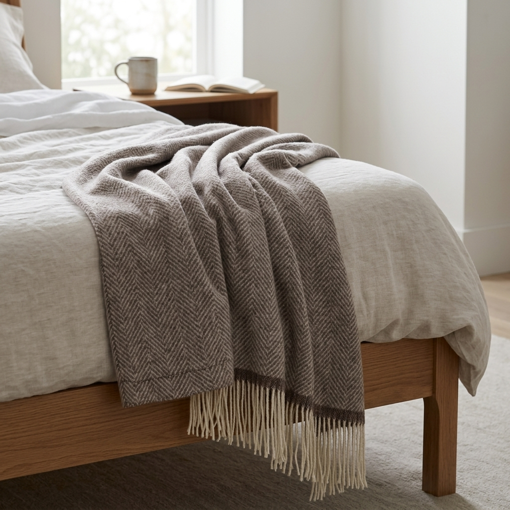 Denver Wool Throw Blanket
