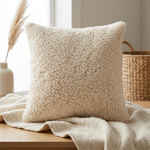 Crossbreed Curly Sheepskin Pillow