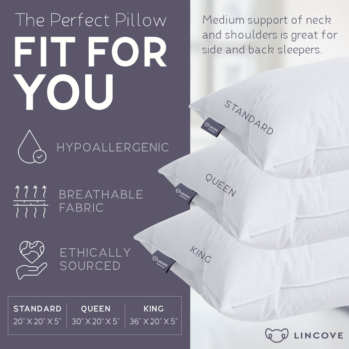 Resort Down Alternative Pillow - Set - Made In Canada